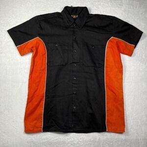 Biker Wear 99th Laconia Bike Week Shirt Men M Black What Happens Here Stays Here